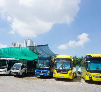 Bãi giữ xe có mái che 45 chỗ